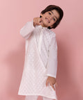 Embroidered Fine Cotton Suit