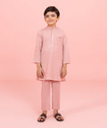 Embroidered Cotton Suit