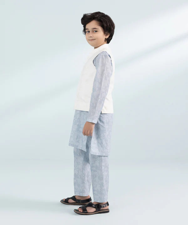 Embroidered Cambric Waistcoat