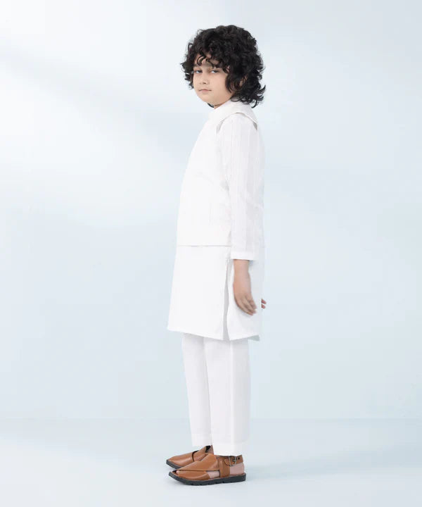 Embroidered Cambric Waistcoat