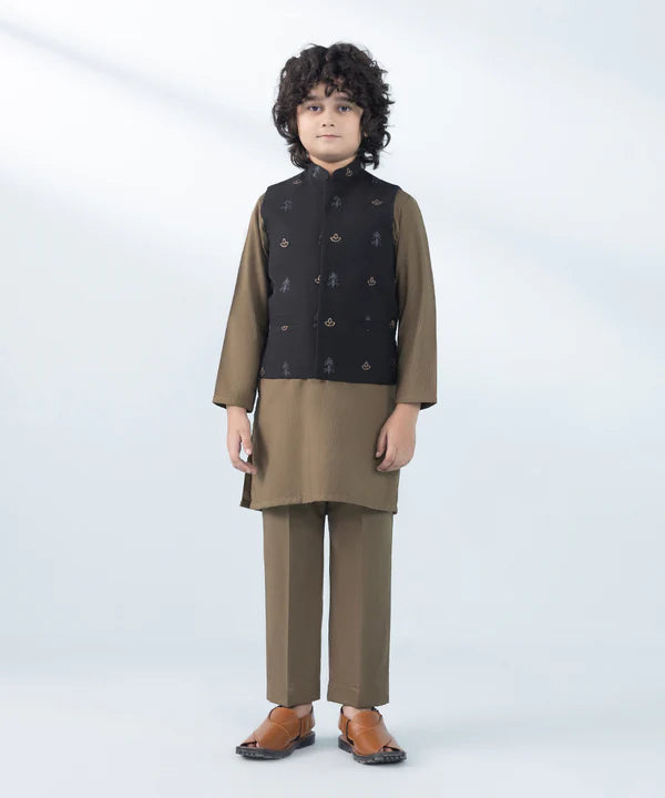 Embroidered Cambric Waistcoat
