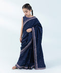 2 Piece - Embroidered Cotton Satin Suit