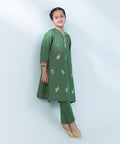 2 Piece - Embroidered Zari Lawn Suit