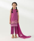 3 Piece - Embroidered Zari Lawn Suit