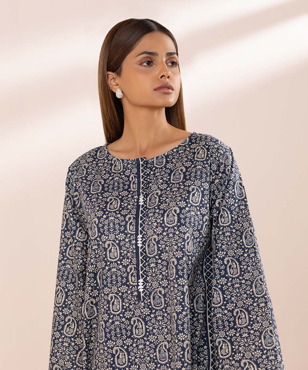 Printed Lawn Shirt