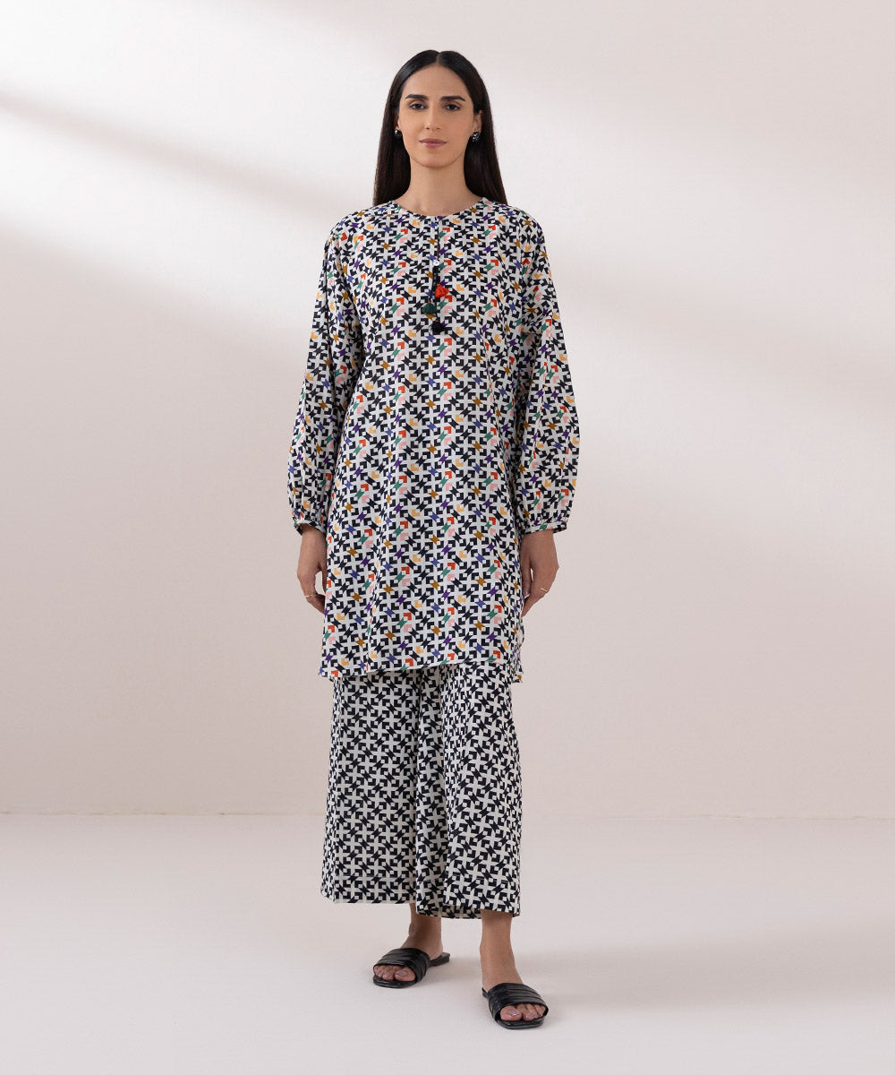 Printed Lawn Shirt