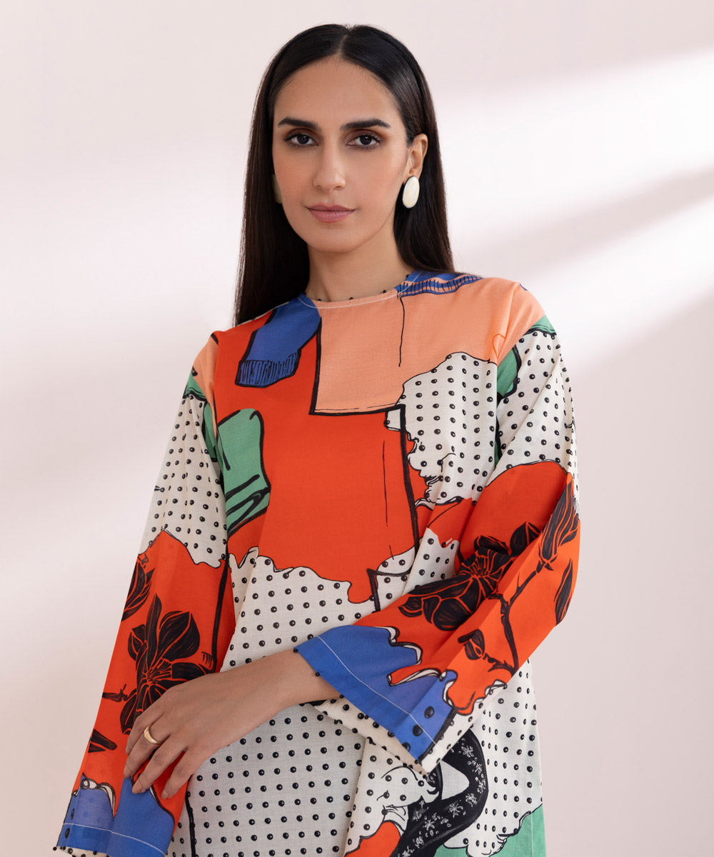 Printed Lawn Shirt