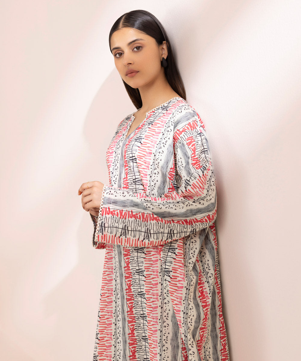 Printed Lawn Shirt