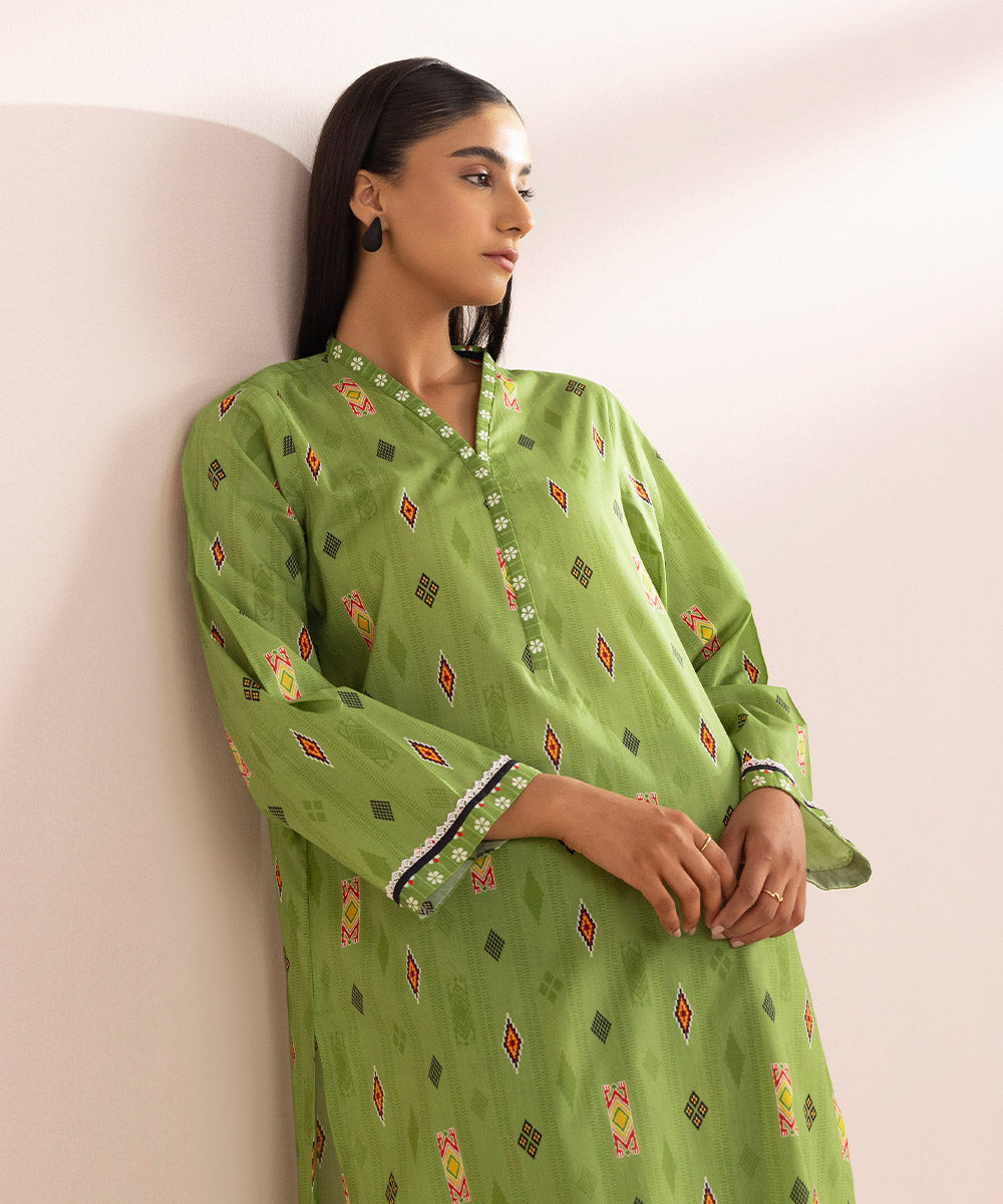 Printed Lawn Shirt