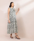 Printed Lawn Tier Dress