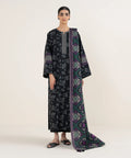 3 Piece - Printed Khaddar Suit