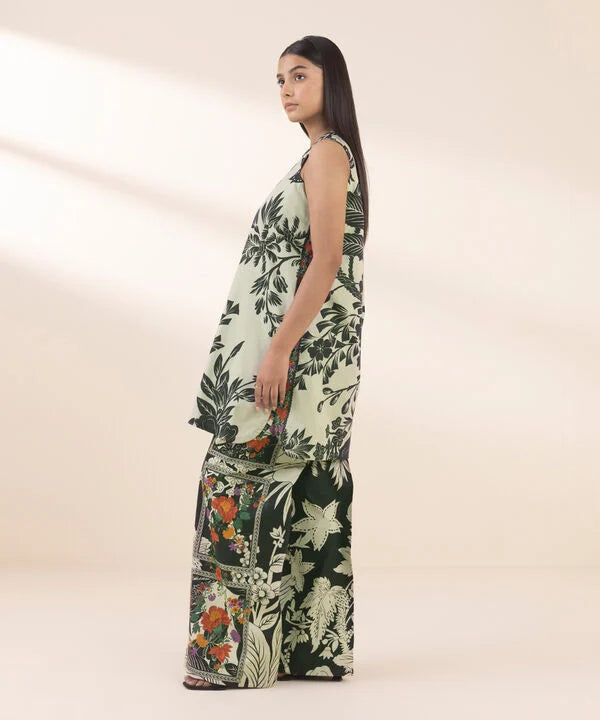 2 Piece - Printed Lawn Suit