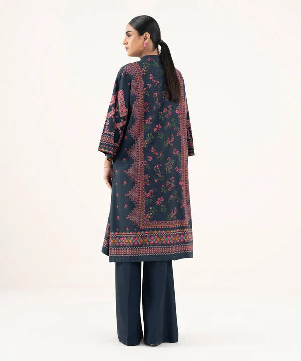 2 Piece - Printed Viscose Khaddar Suit