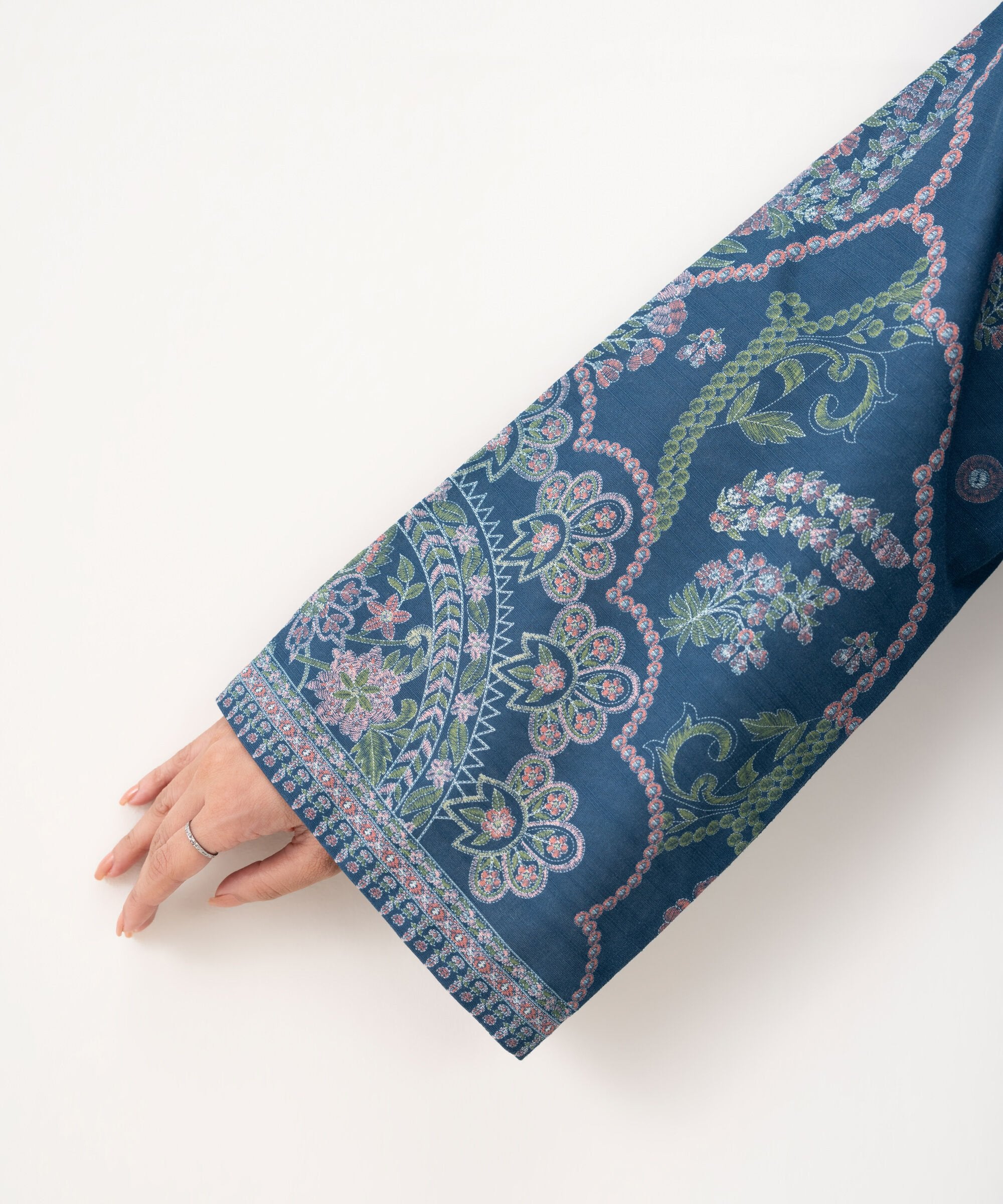 2 Piece - Printed Light Khaddar Suit