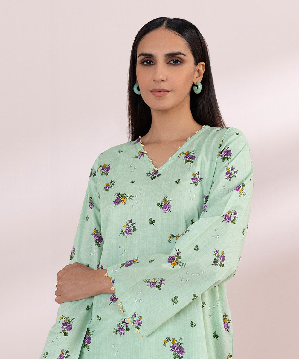Printed Cotton Viscose Shirt