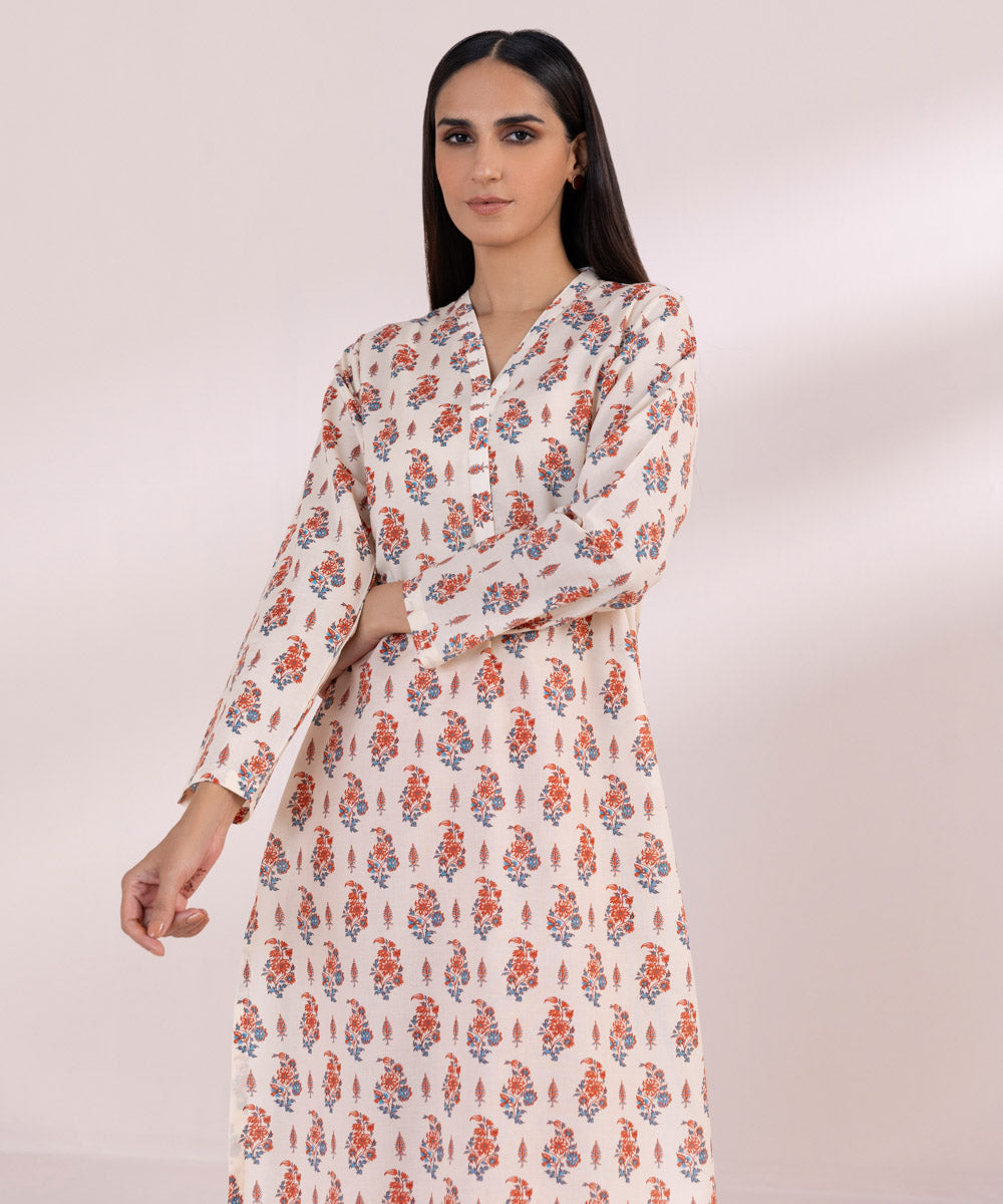 Printed Lawn Shirt