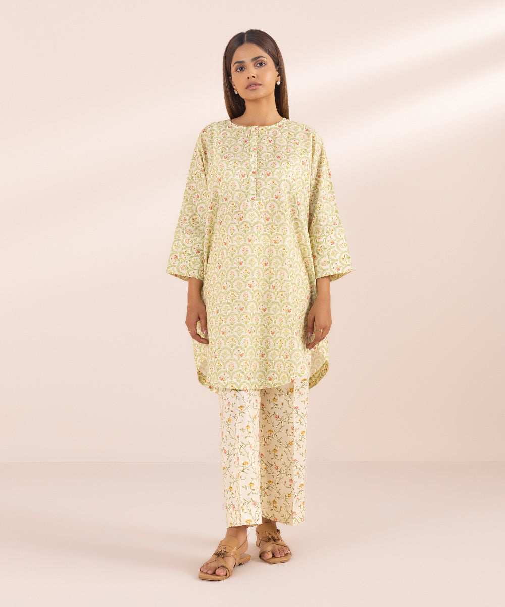 Printed Lawn Shirt