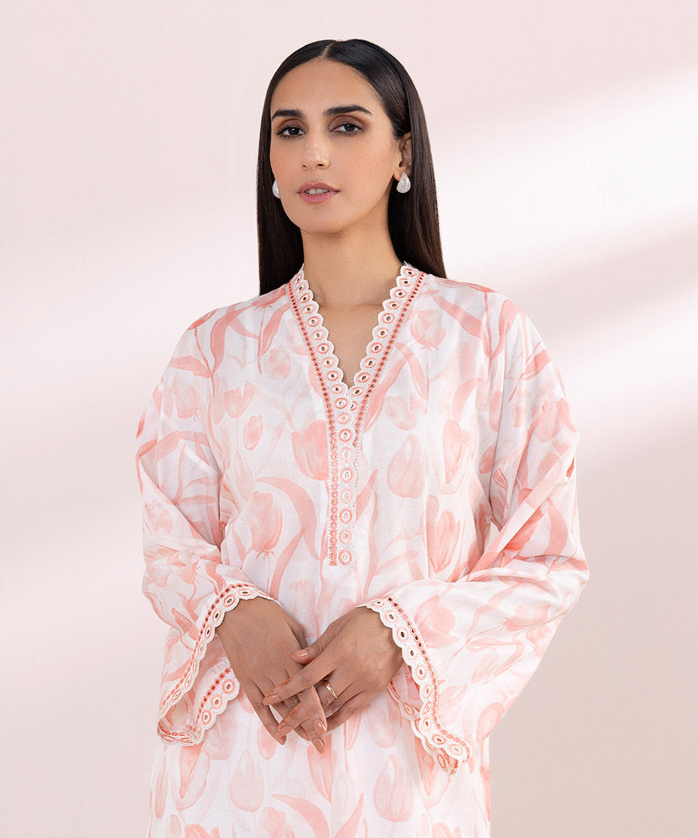 Embroidered Lawn Shirt