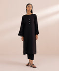 Solid Arabic Lawn Shirt