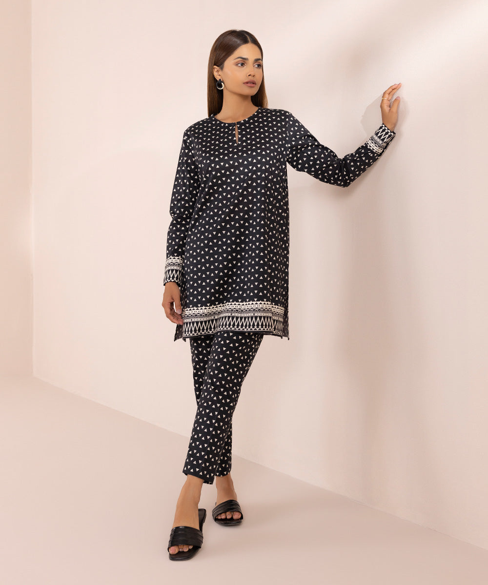 Printed Lawn Top