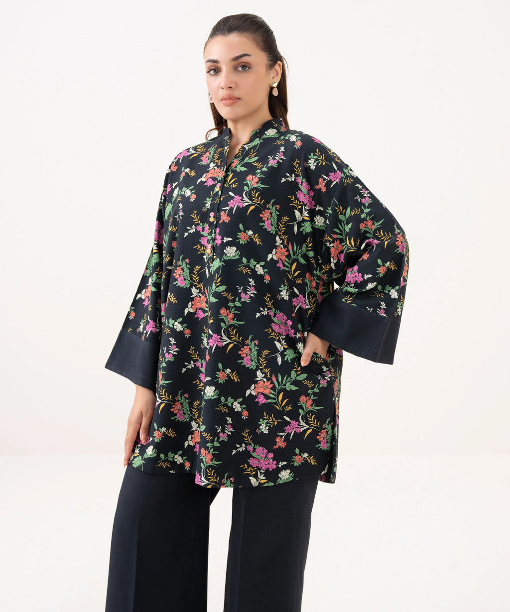 2 Piece - Printed Khaddar Suit