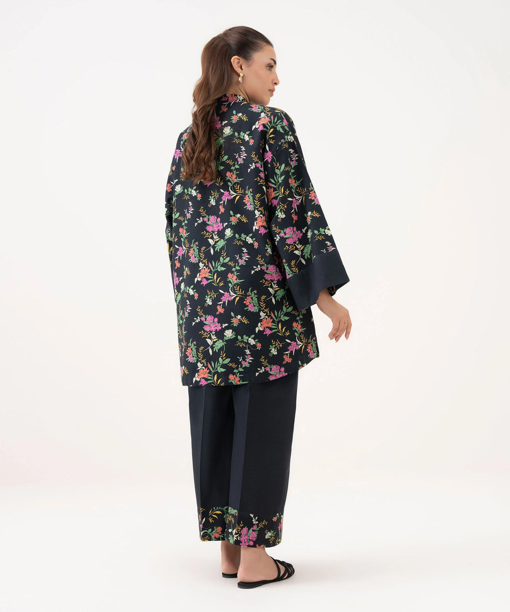 2 Piece - Printed Khaddar Suit