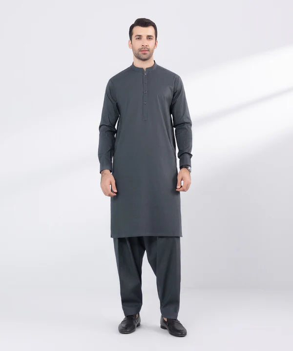 Printed Cotton Suit