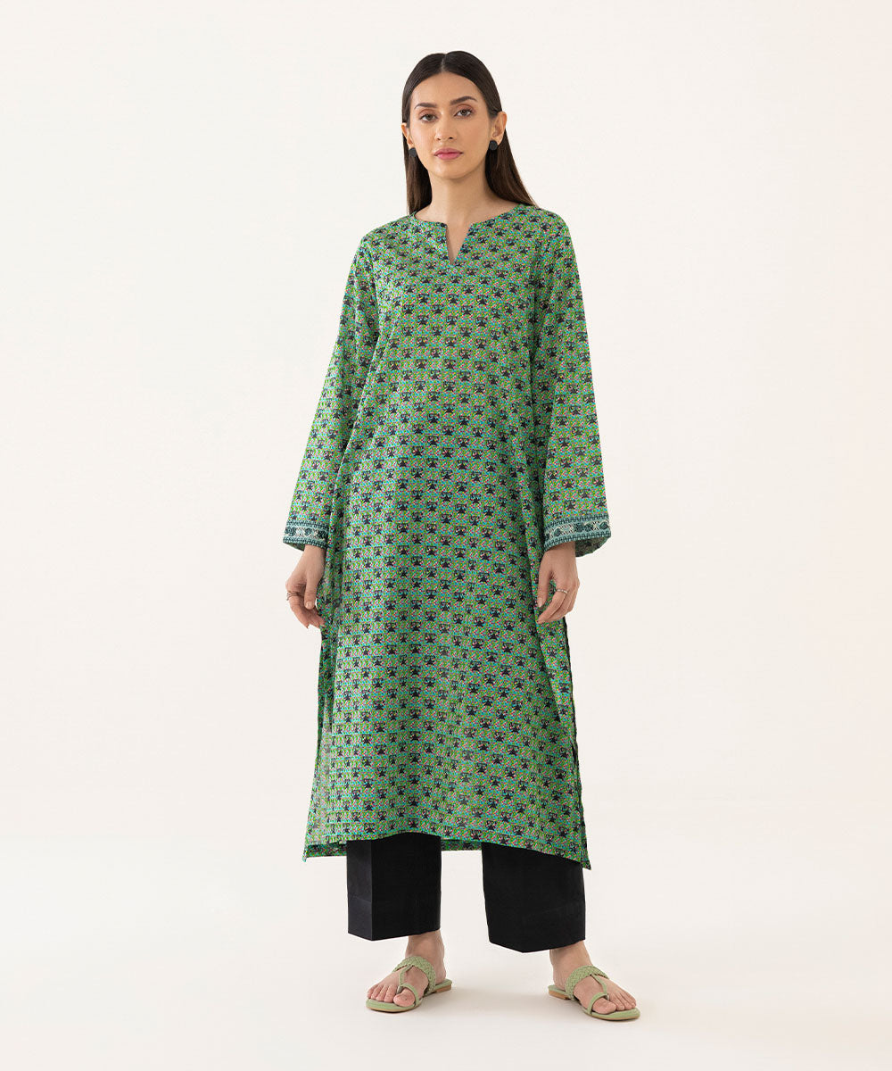 Embroidered Lawn Shirt