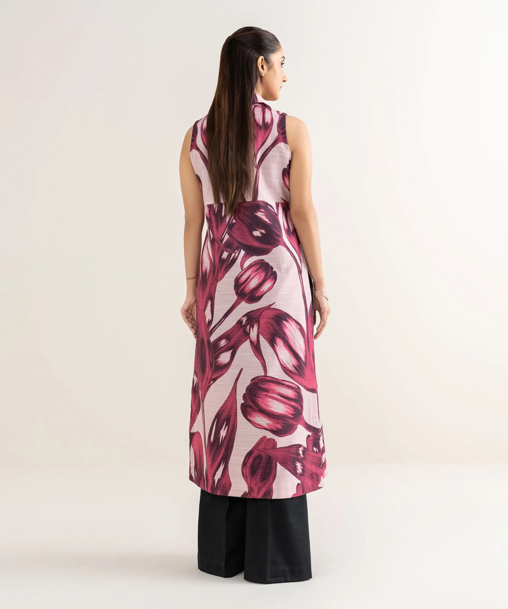 Printed Khaddar Shirt