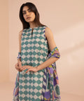 2 Piece - Printed Lawn Suit