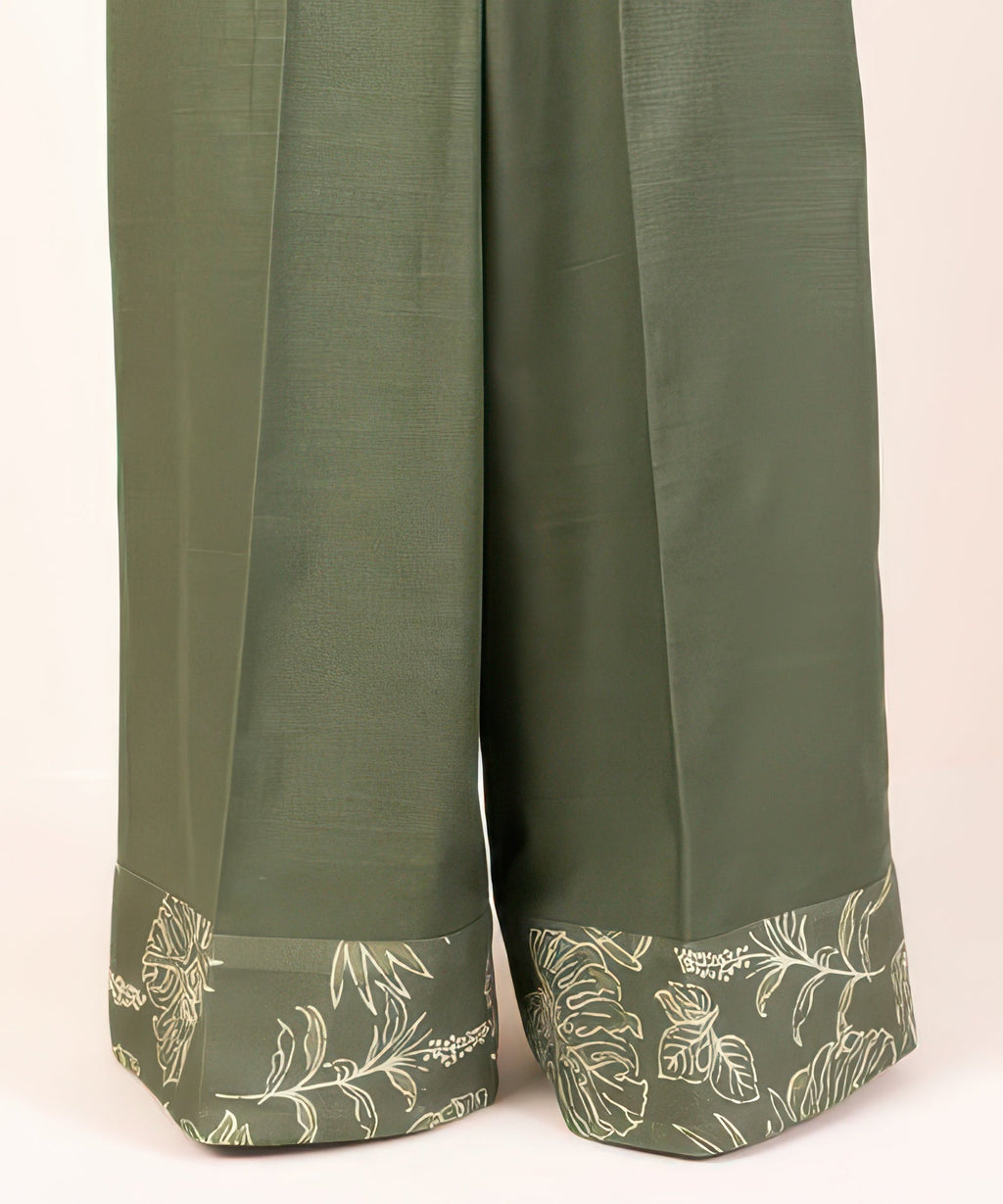 Dyed Light Khaddar Trousers