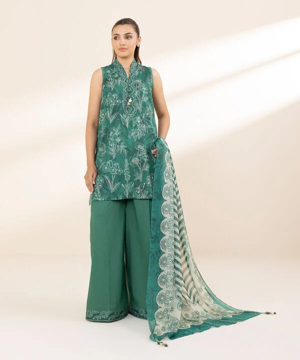 2 Piece - Printed Lawn Suit