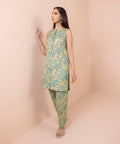 2 Piece - Printed Lawn Suit