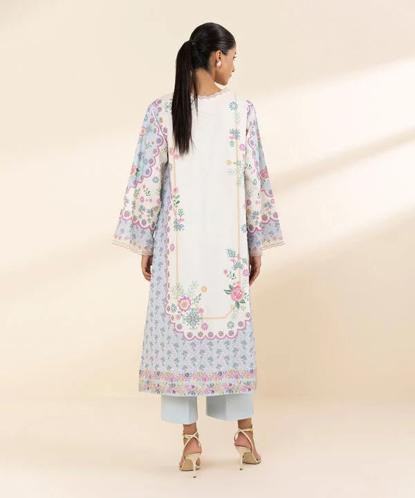 2 Piece - Embroidered Lawn Suit