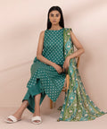 3 Piece - Printed Lawn Suit