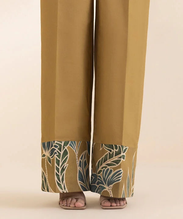 3 Piece - Printed Cotton Suit