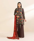 3 Piece - Printed Lawn Suit