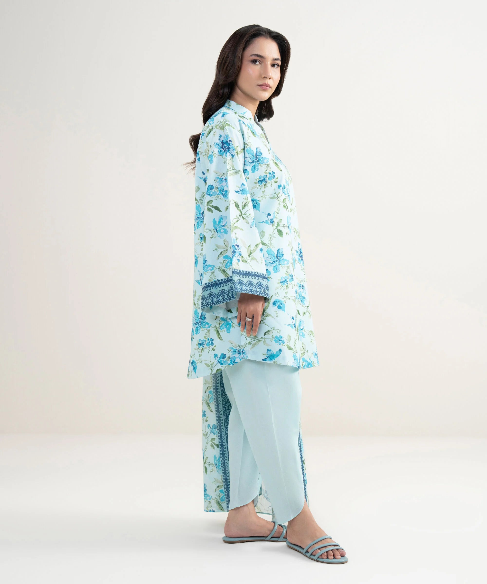3 Piece - Printed Lawn Suit