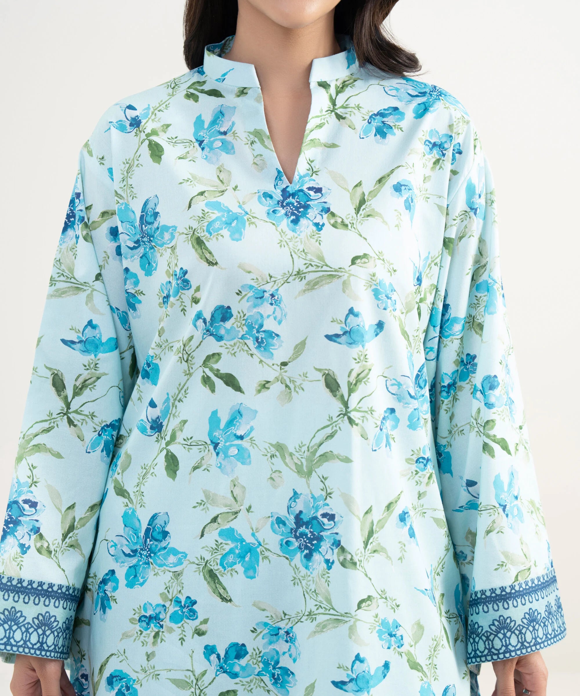 3 Piece - Printed Lawn Suit