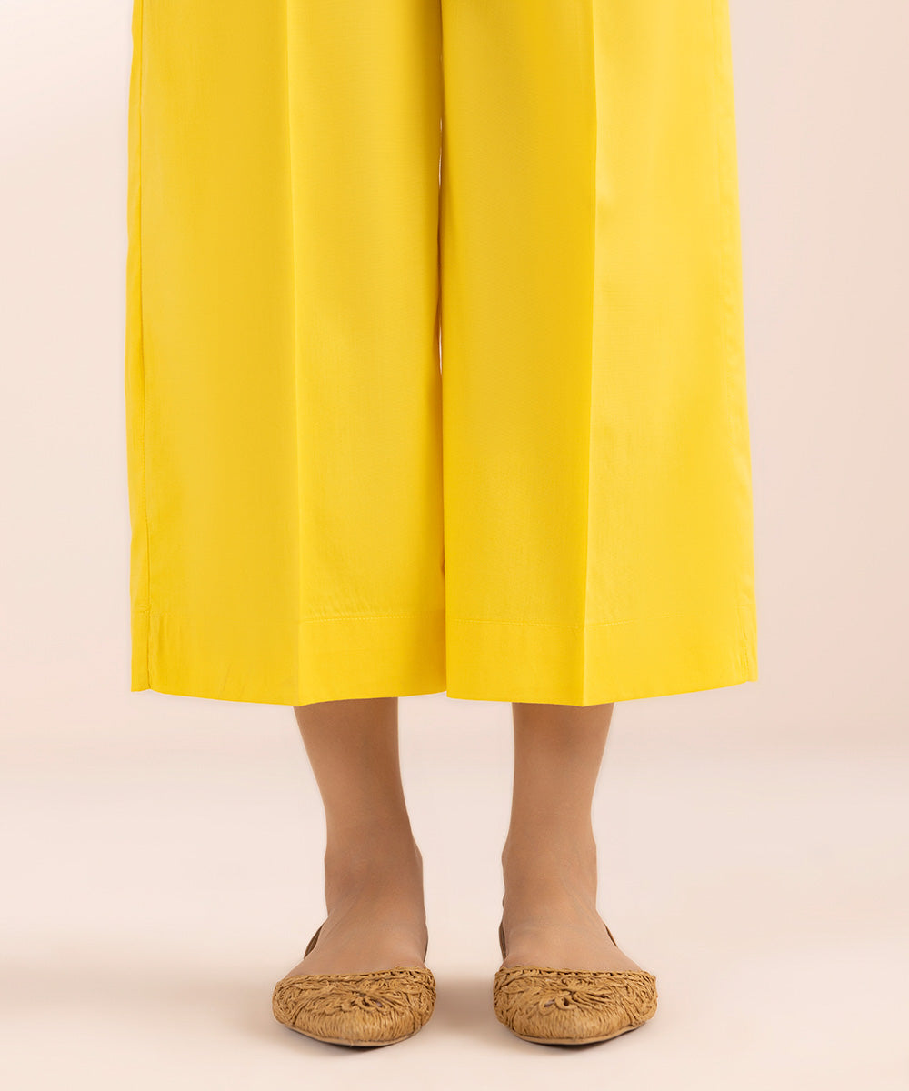 Cotton Viscose Culottes