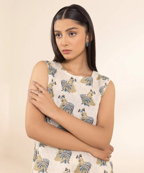 Printed Lawn Shirt