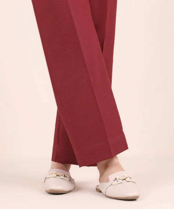 Khaddar Straight Pants