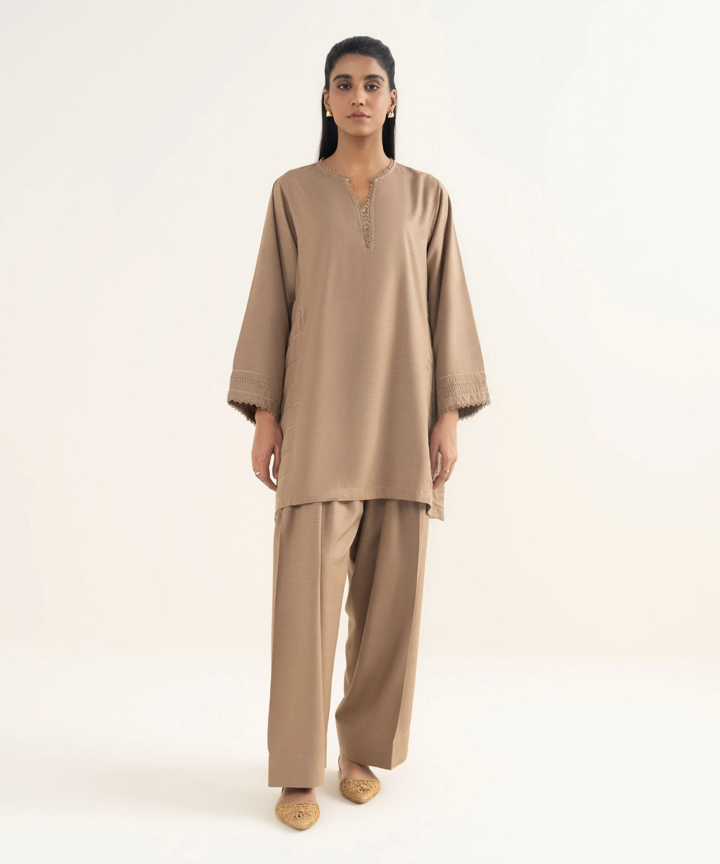 Solid Khaddar Shirt