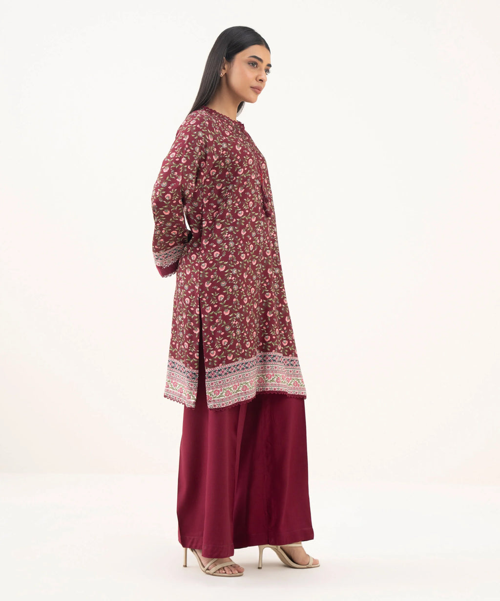 Printed Linen Viscose Shirt