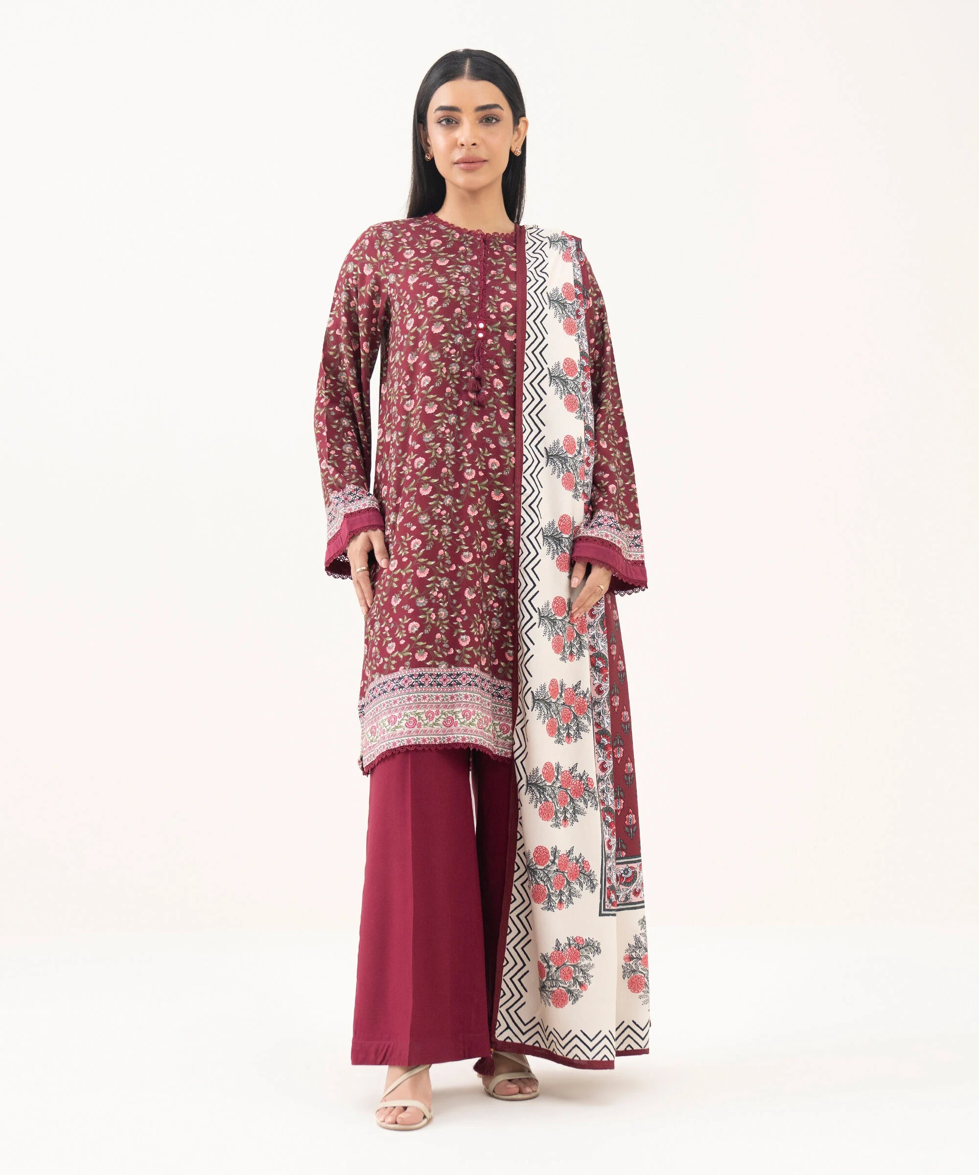 Printed Linen Viscose Shirt