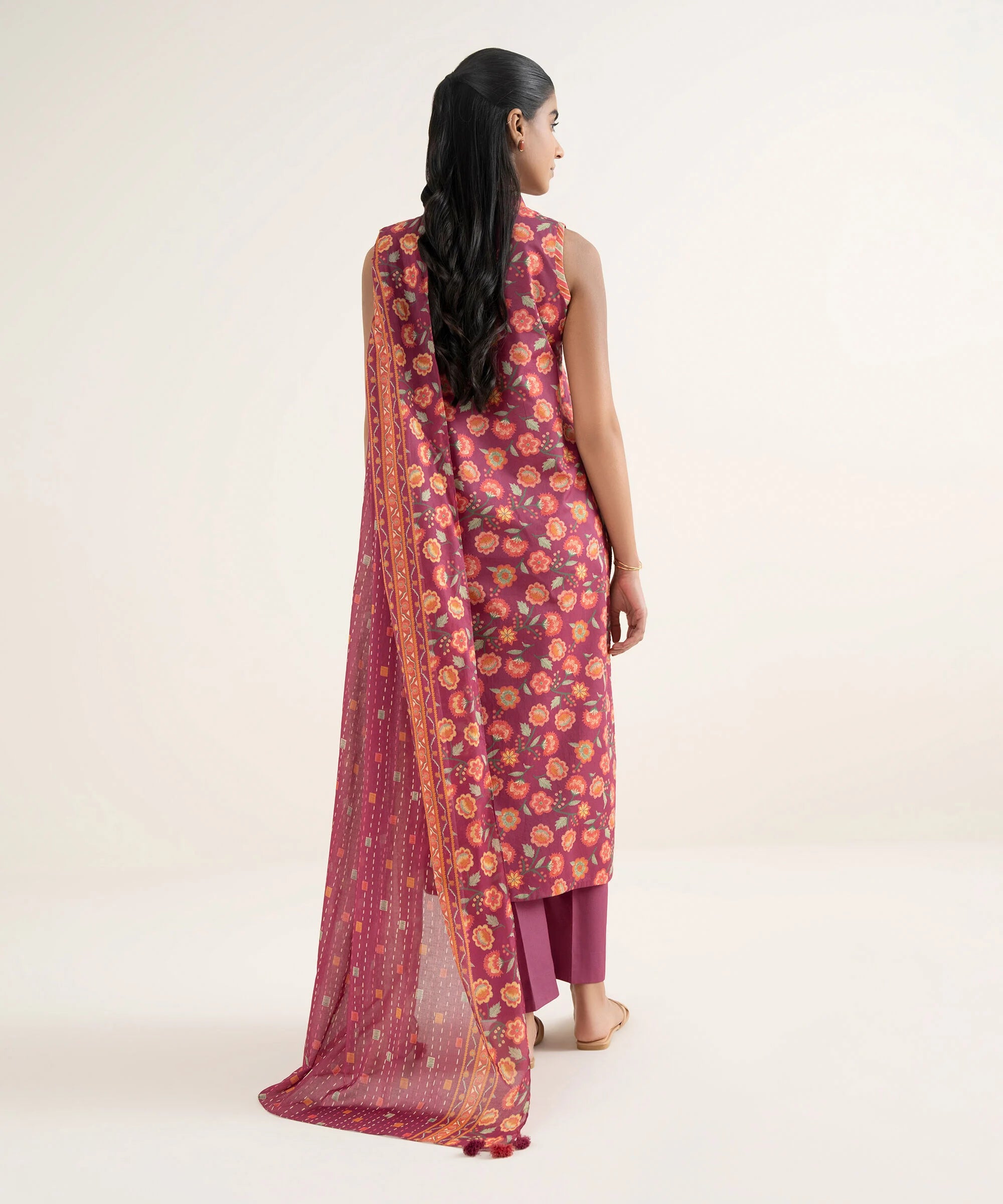 3 Piece - Printed Lawn Suit