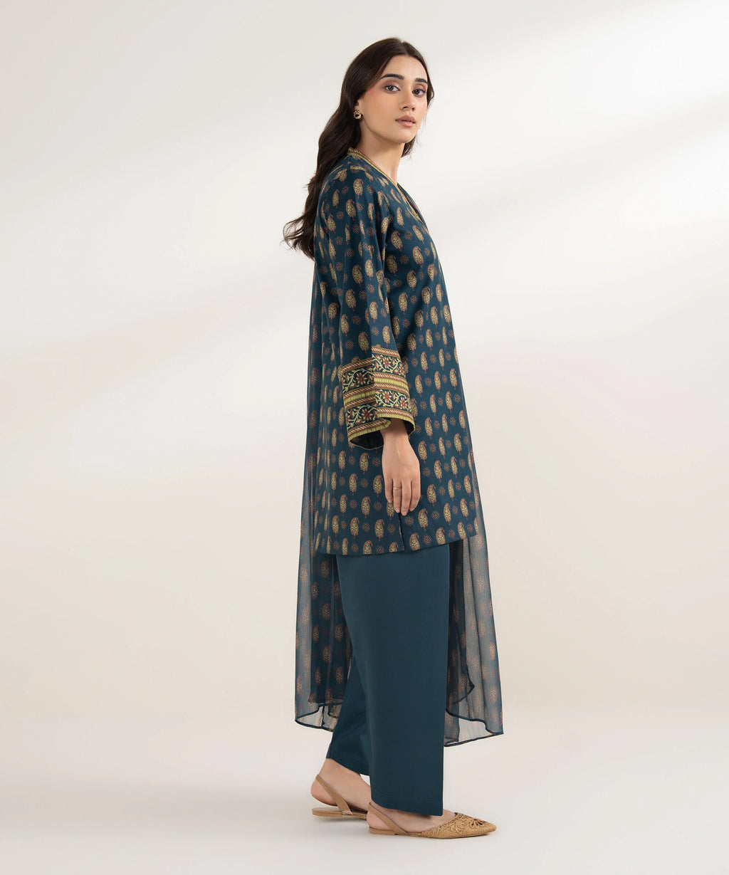 3 Piece - Printed Lawn Suit