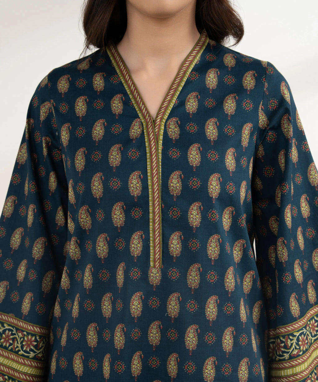 3 Piece - Printed Lawn Suit