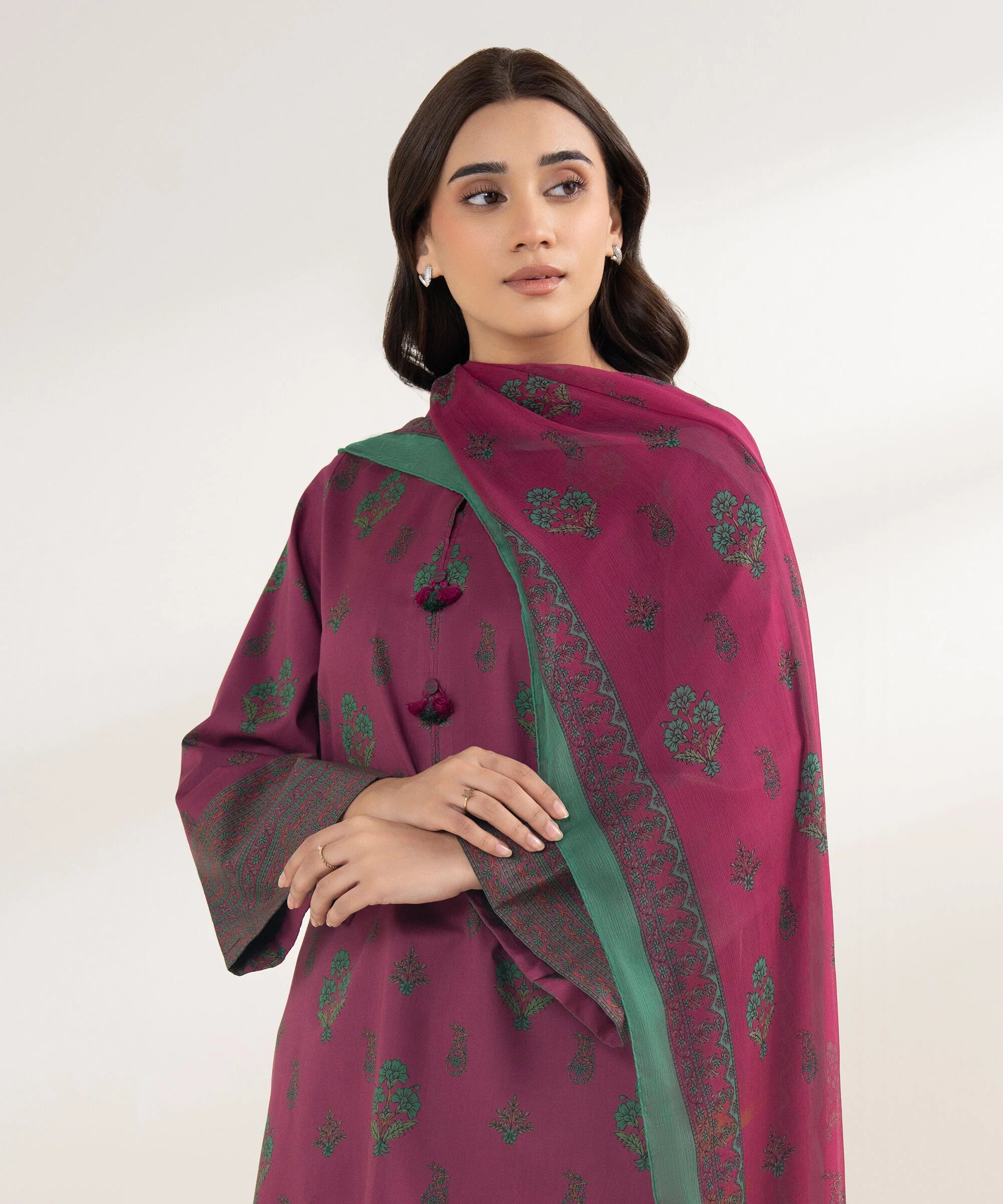 3 Piece - Printed Lawn Suit