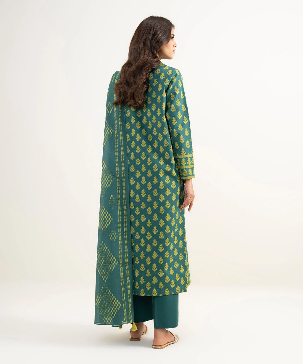 3 Piece - Printed Lawn Suit